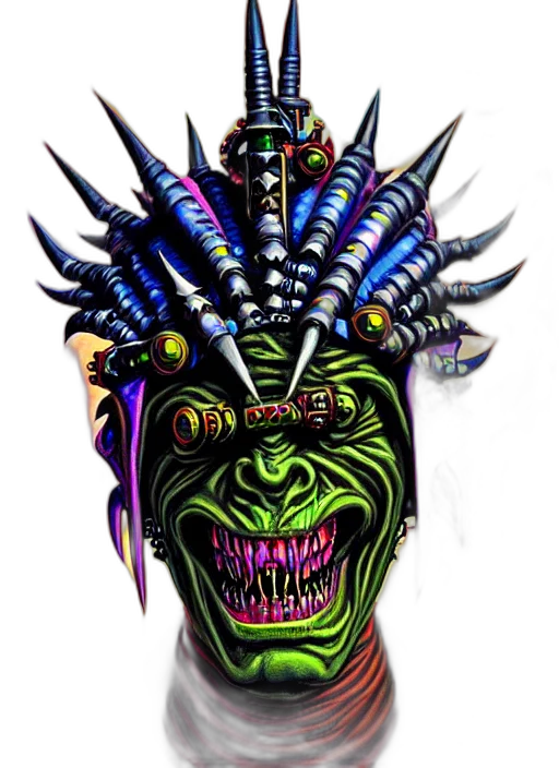 mask, crown, staff, face transparent PNG cut-out