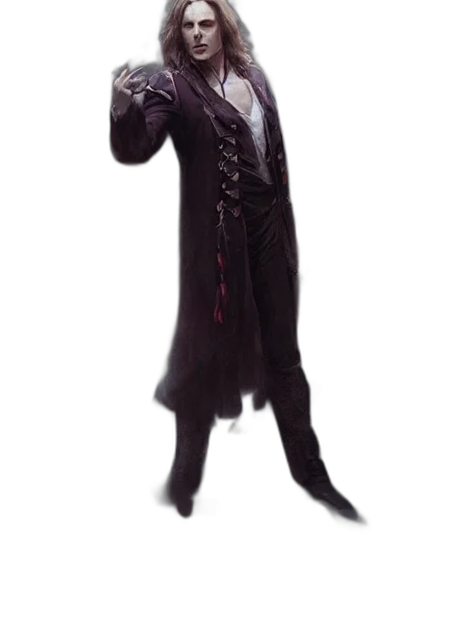 staff, creature, jacket, mask transparent PNG cut-out