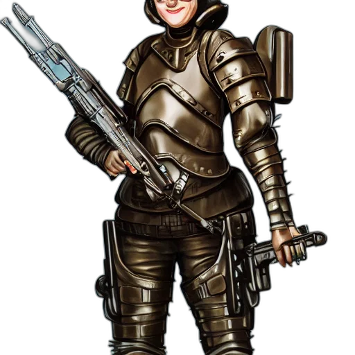 robot, staff, weapon, concept art transparent PNG cut-out
