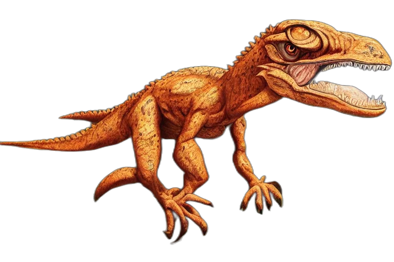 dragon, animal, creature, staff transparent PNG cut-out