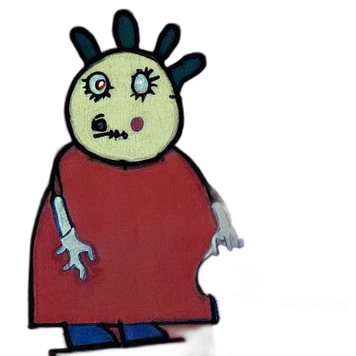 staff, creature, robot, mask transparent PNG cut-out