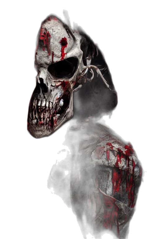 mask, face, creature, staff transparent PNG cut-out