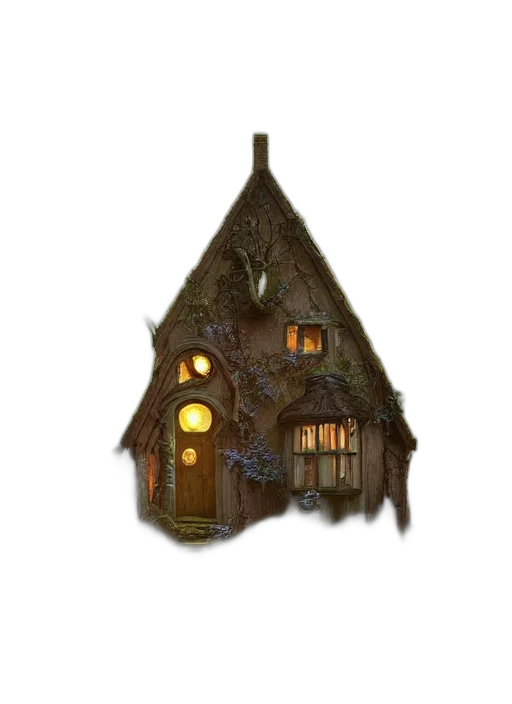 building, concept art, fantasy art, 3d render transparent PNG cut-out