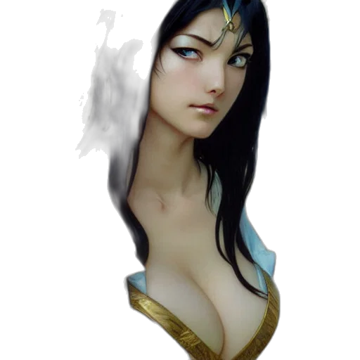 jewelry, face, dress, crown transparent PNG cut-out