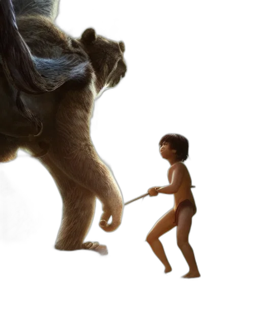 creature, animal, concept art, still transparent PNG cut-out