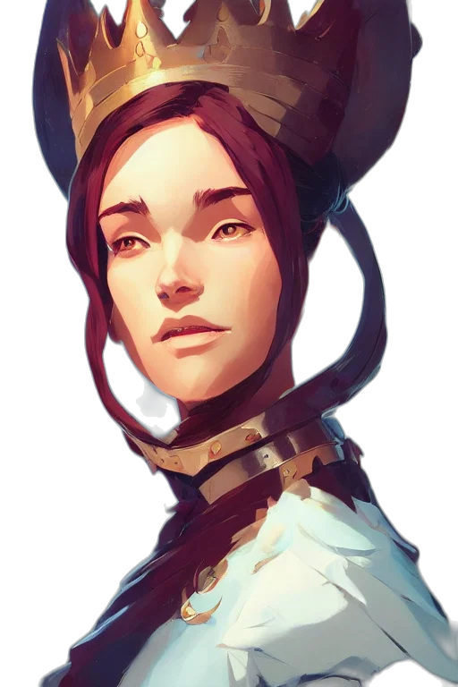 face, staff, crown, hat transparent PNG cut-out