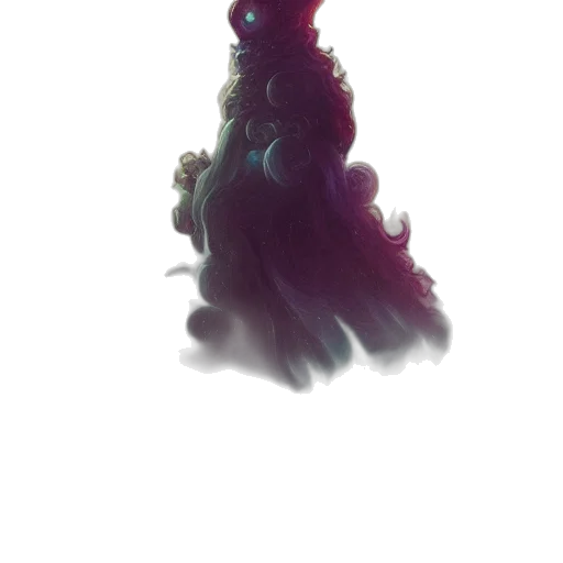 creature, dragon, hair, crown transparent PNG cut-out
