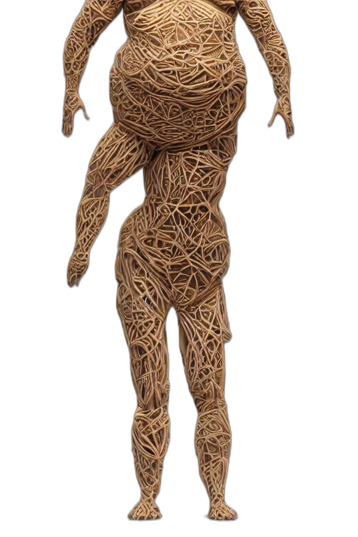 mask, hair, dress, creature transparent PNG cut-out