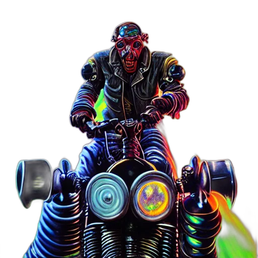 weapon, robot, jacket, concept art transparent PNG cut-out