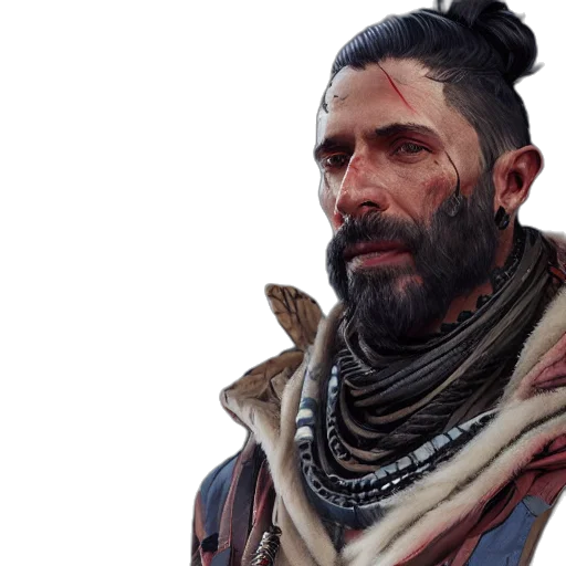 face, staff, weapon, mask transparent PNG cut-out