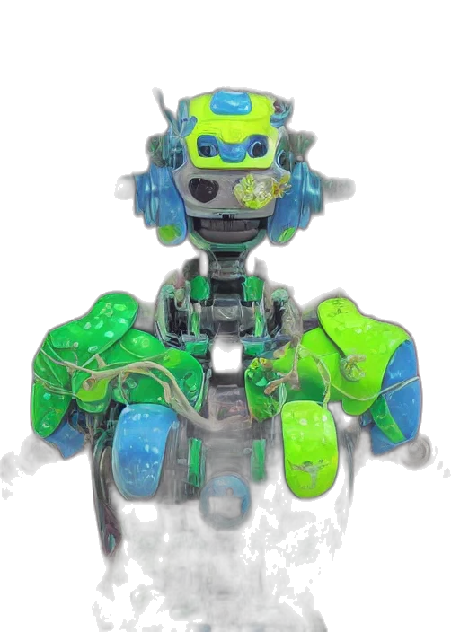 robot, mask, weapon, jewelry transparent PNG cut-out