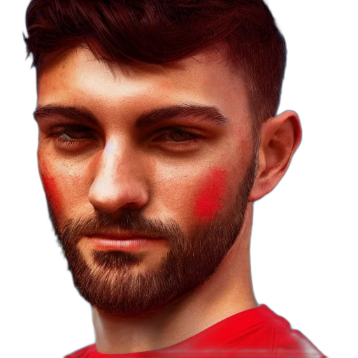 face, hair, photorealistic, fantasy art transparent PNG cut-out