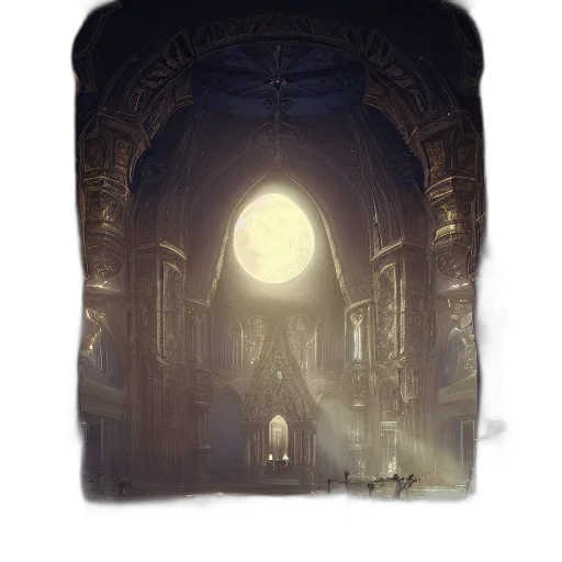 crown, sword, mask, building transparent PNG cut-out