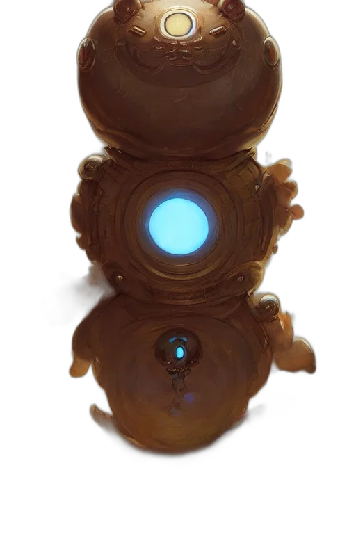 robot, crown, creature, mask transparent PNG cut-out