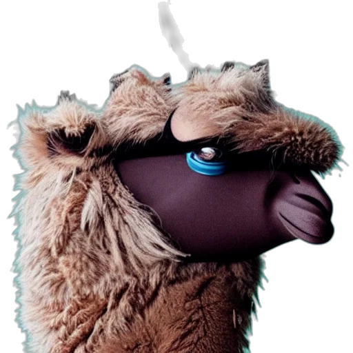 mask, animal, staff, creature transparent PNG cut-out