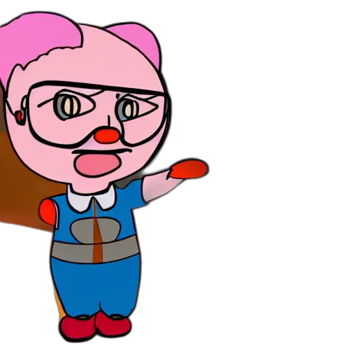 staff, weapon, jacket, cartoon transparent PNG cut-out