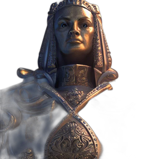 sword, face, crown, staff transparent PNG cut-out