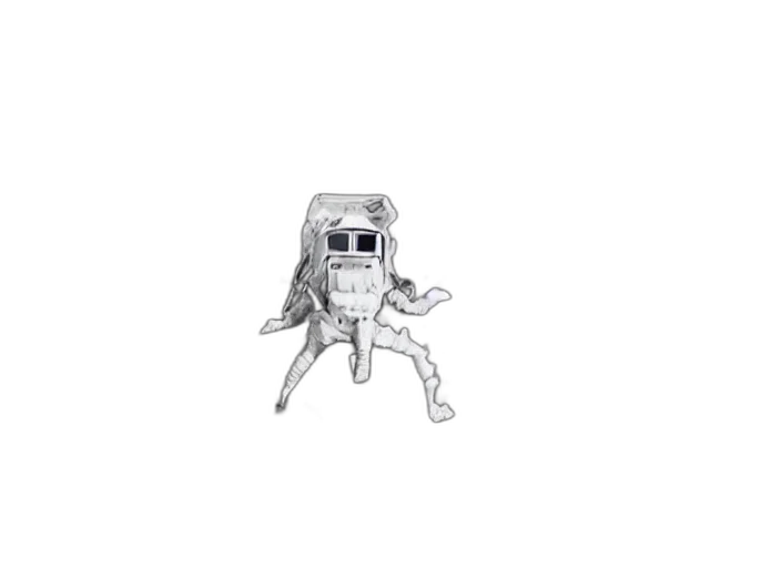 robot, creature, animal, mask transparent PNG cut-out