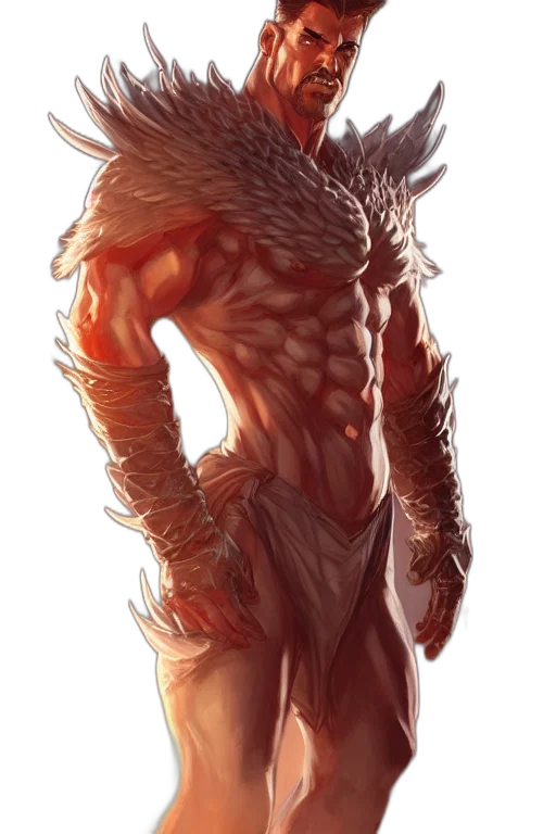 dragon, creature, animal, staff transparent PNG cut-out