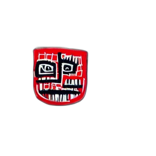 robot, staff, 3d render, graffiti transparent PNG cut-out