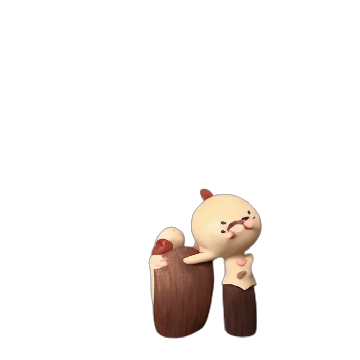 staff, food, creature, animal transparent PNG cut-out