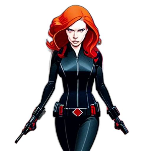 comic book art, concept art, cartoon, pixel art transparent PNG cut-out