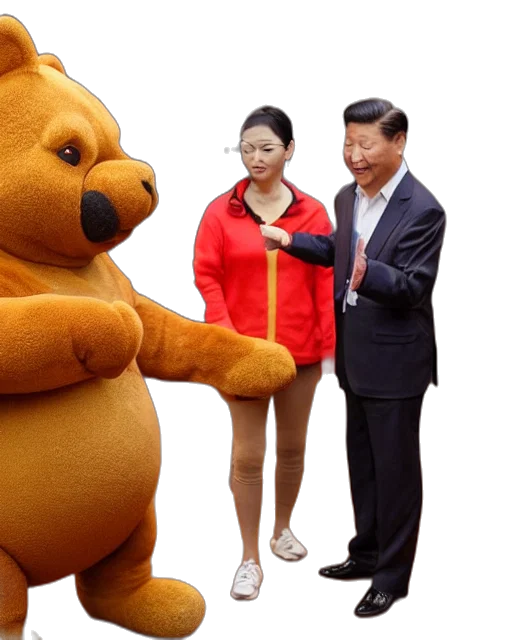 animal, president, jinping, winnie transparent PNG cut-out