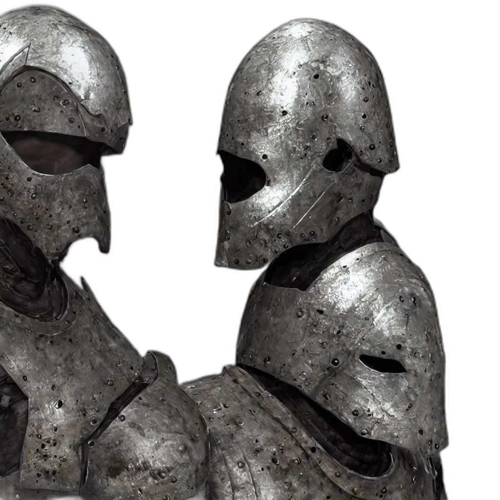sword, mask, weapon, concept art transparent PNG cut-out