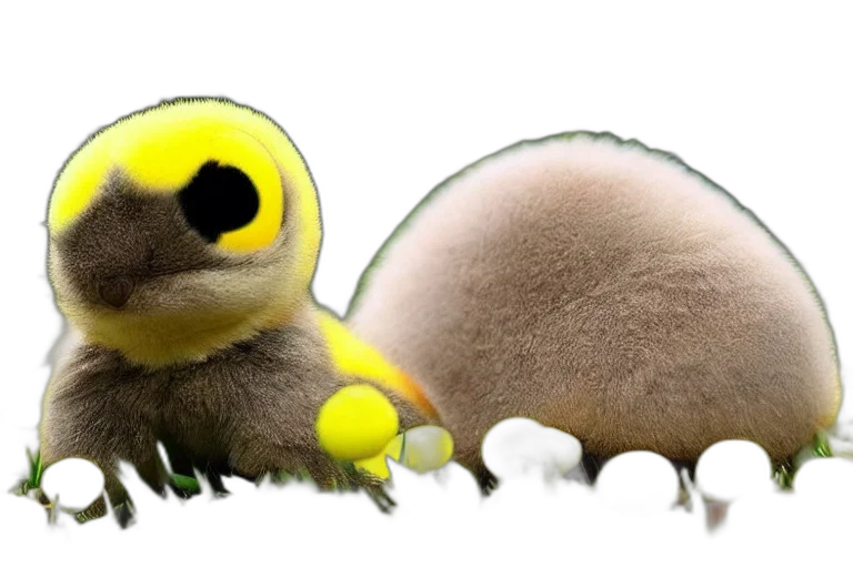 creature, animal, hair, staff transparent PNG cut-out