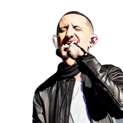 jacket, photorealistic, cartoon, chester transparent PNG cut-out