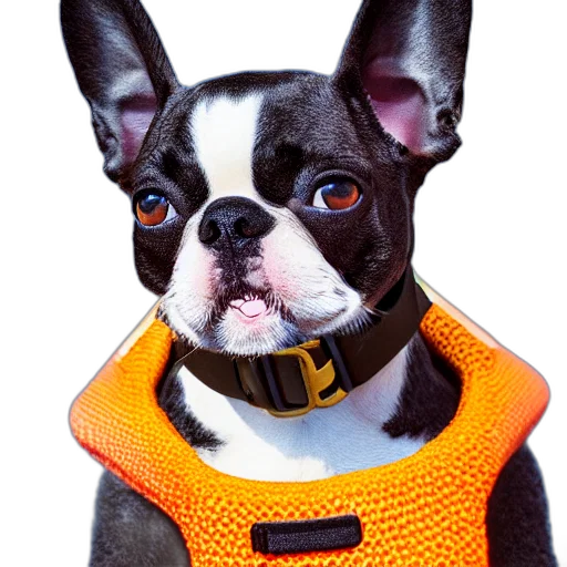 jacket, animal, staff, 3d render transparent PNG cut-out