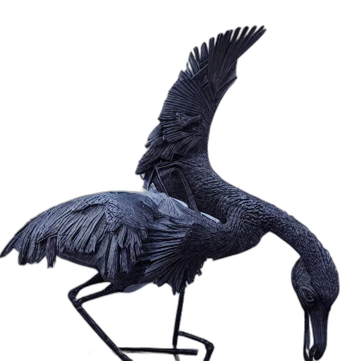 creature, animal, dragon, staff transparent PNG cut-out