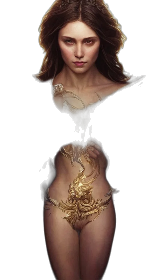 jewelry, dress, crown, creature transparent PNG cut-out