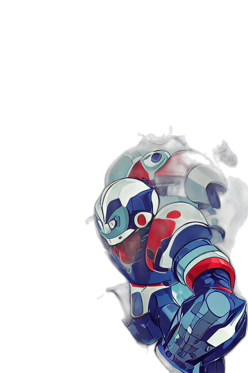 robot, mask, jacket, creature transparent PNG cut-out
