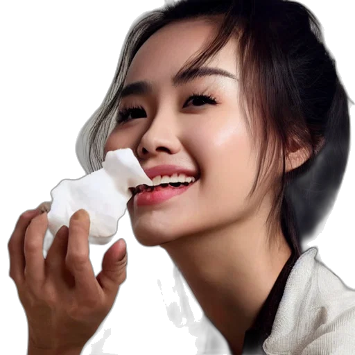 face, mask, photorealistic, oil painting transparent PNG cut-out