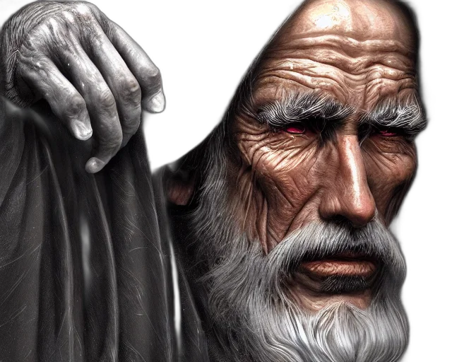 face, mask, fantasy art, photorealistic transparent PNG cut-out