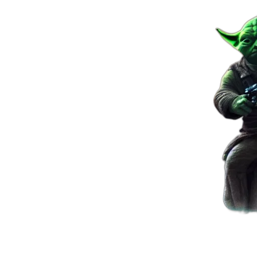 dragon, creature, mask, staff transparent PNG cut-out