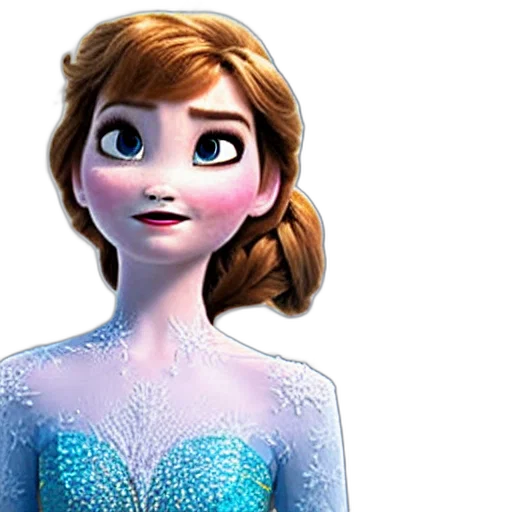 dress, 3d render, cartoon, concept art transparent PNG cut-out