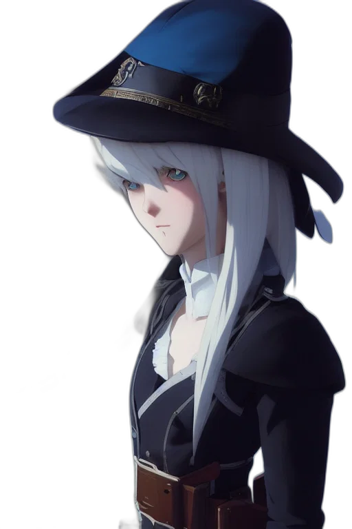 hat, staff, face, crown transparent PNG cut-out