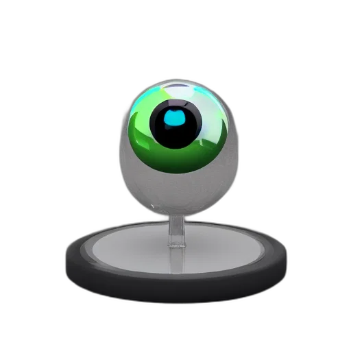 robot, staff, 3d render, photorealistic transparent PNG cut-out
