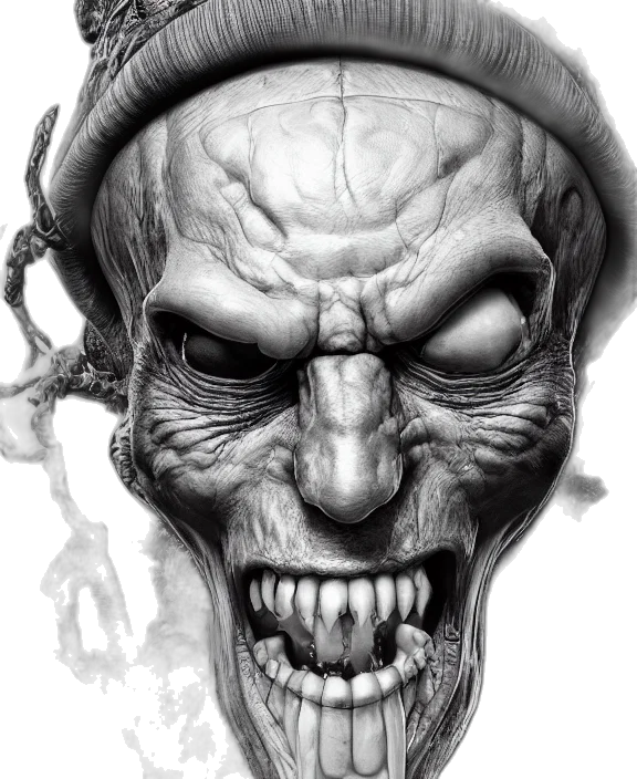 face, mask, creature, hat transparent PNG cut-out