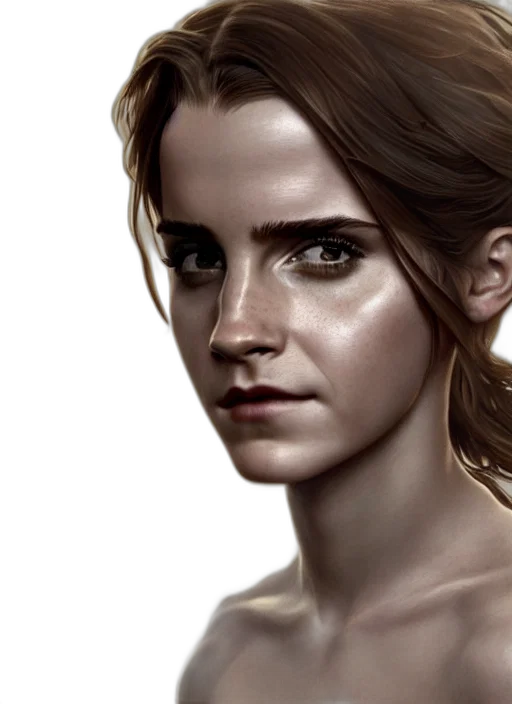 face, photorealistic, concept art, fantasy art transparent PNG cut-out