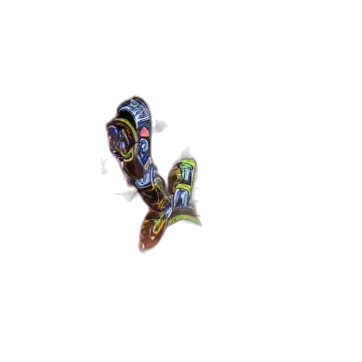 shoes, weapon, jewelry, staff transparent PNG cut-out