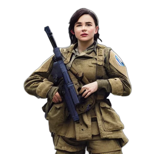 weapon, jacket, staff, concept art transparent PNG cut-out