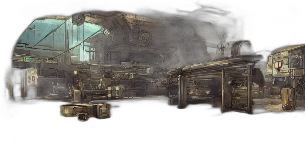 weapon, furniture, concept art, fantasy art transparent PNG cut-out