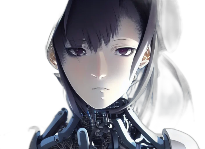 robot, face, mask, crown transparent PNG cut-out