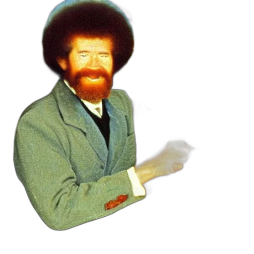 jacket, hair, staff, hat transparent PNG cut-out