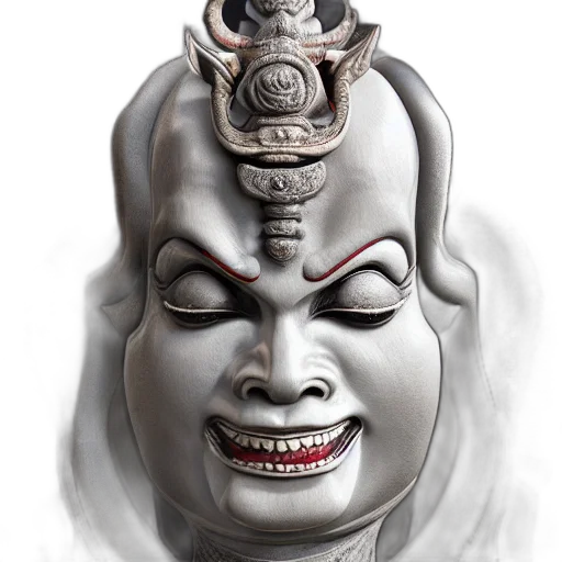 mask, face, crown, staff transparent PNG cut-out