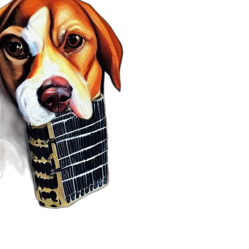 animal, jewelry, face, photorealistic transparent PNG cut-out