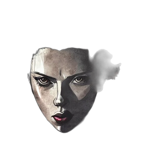 mask, face, crown, jewelry transparent PNG cut-out
